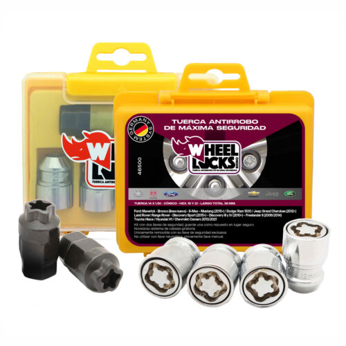 Tuercas Bulones Antirrobo de Ruedas WHEEL LOCKS 46500