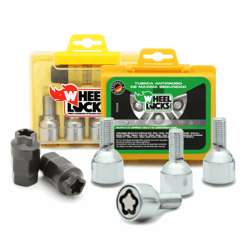 Tuercas Bulones Antirrobo de Ruedas WHEEL LOCKS