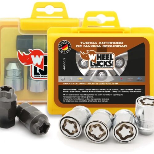 Tuercas Seguridad Antirrobo Renault Koleos Jeep 46300/1