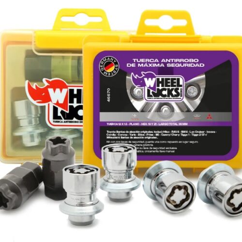 Tuercas Antirrobo Aleman Toyota Hilux Corolla Etios 46670