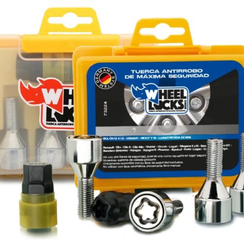 Tuercas Seguridad Antirrobo Renault Oroch, Duster, Logan 73224