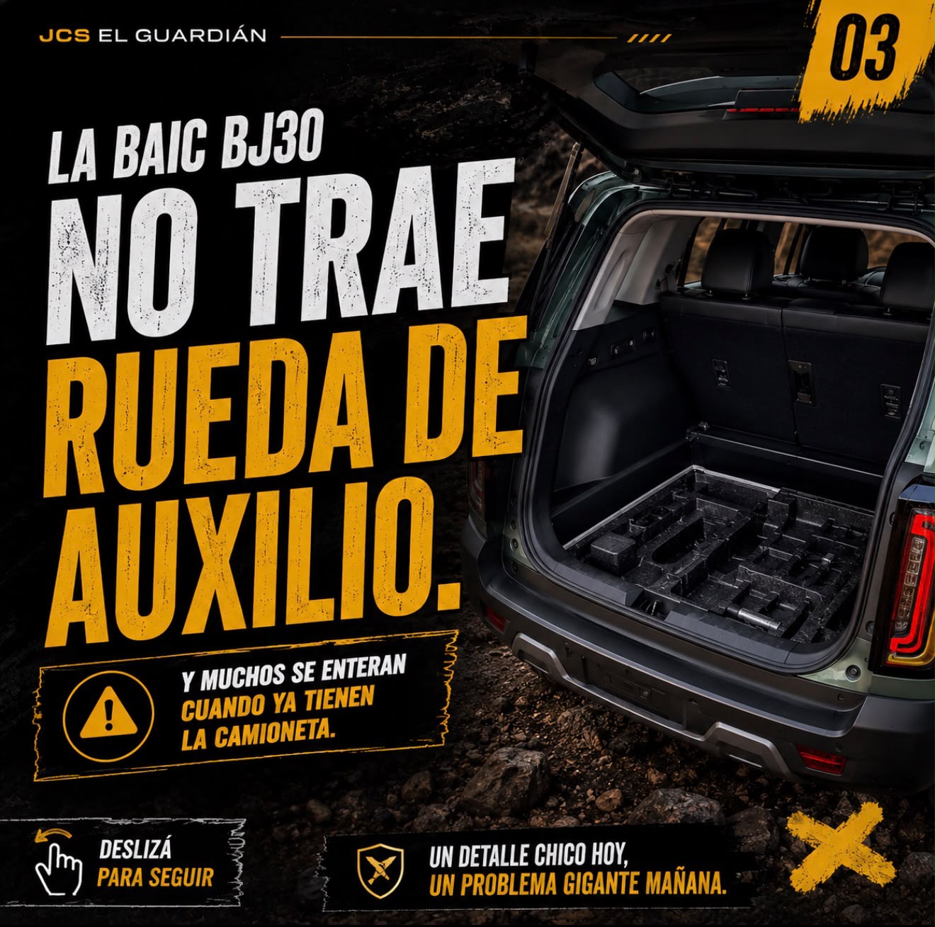 Rueda Auxilio Baic Bj30 Llanta R18 + Neumatico 235/60r18 - Image 4